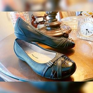 TIME and TRU 6 1/2 flats (black) w/ Memory Foam